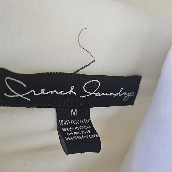 French Laundry Cream Quilted Puffer Jacket - Picture 2 of 8